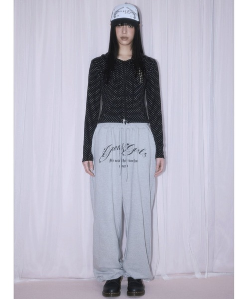 A'GEM/9 × .kom 『NIIER NOR/ニーアノア』 N-CROSS DOT HOOD ZIP-UP/N