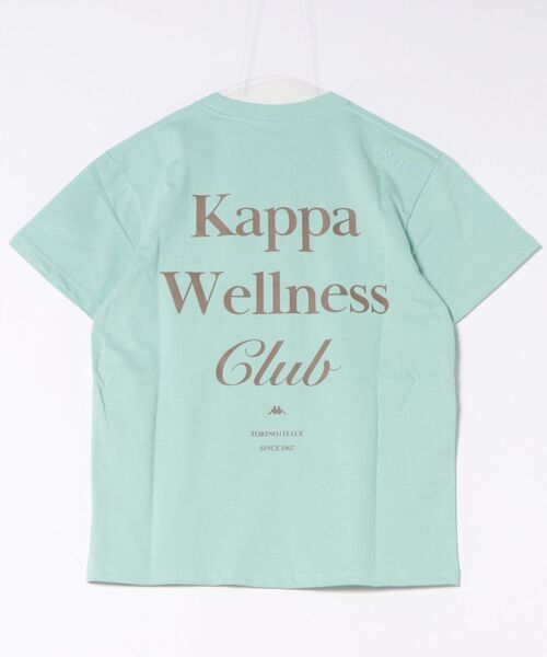 Kappa(カッパ)の「≪Kappa×and ST ウェルネスクラブ≫プリントTシャツ(Tシャツ/カットソー・レディース・ホワイト/ブラック/ライトグリーン・LARGE/MEDIUM/SMALL)」の10枚目の写真