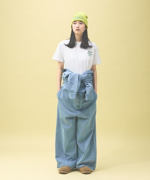 Kappa(カッパ)の「≪Kappa×and ST ウェルネスクラブ≫プリントTシャツ(Tシャツ/カットソー・レディース・ホワイト/ブラック/ライトグリーン・LARGE/MEDIUM/SMALL)」の14枚目の写真