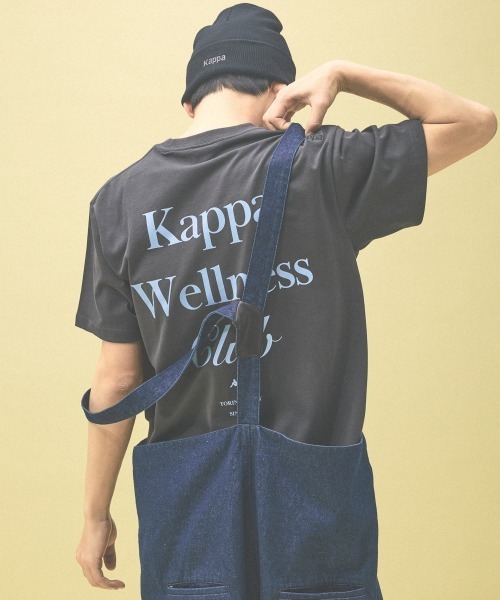Kappa(カッパ)の「≪Kappa×and ST ウェルネスクラブ≫プリントTシャツ(Tシャツ/カットソー・レディース・ホワイト/ブラック/ライトグリーン・LARGE/MEDIUM/SMALL)」の22枚目の写真