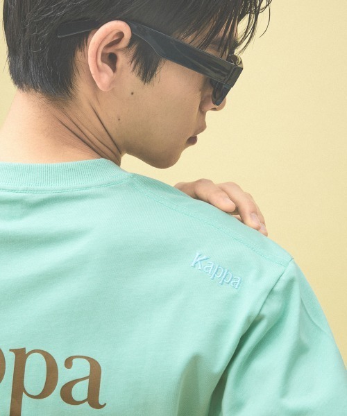 Kappa(カッパ)の「≪Kappa×and ST ウェルネスクラブ≫プリントTシャツ(Tシャツ/カットソー・レディース・ホワイト/ブラック/ライトグリーン・LARGE/MEDIUM/SMALL)」の7枚目の写真