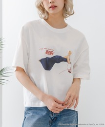 【DISCUS/ディスカス】【選べる丈感・PEPSI】DISCUS×ペプシ コラボTシャツ クロップド短丈・ルーズシルエット