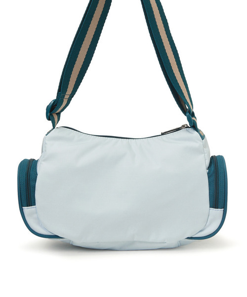 LeSportsac(レスポートサック)の「3 POCKET SHOULDER スペクテイタークリアスカイ/ティール(ショルダーバッグ・レディース・ブルー・FREE)」の6枚目の写真