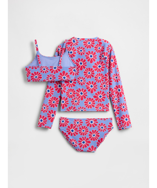 GAP(ギャップ)の「ラッシュガード 水着 3ピース (キッズ)(水着・キッズ・ライトブルー・120cm/130cm/110cm/140cm/150cm)」の3枚目の写真