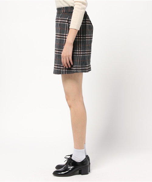 Chico（チコ）の「ボックスSK（スカート・レディース・ベージュ/グレー・FREE）」の8枚目の写真