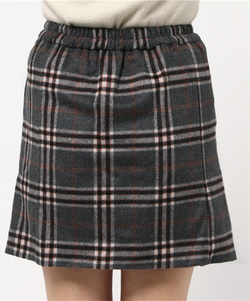 Chico（チコ）の「ボックスSK（スカート・レディース・ベージュ/グレー・FREE）」の11枚目の写真