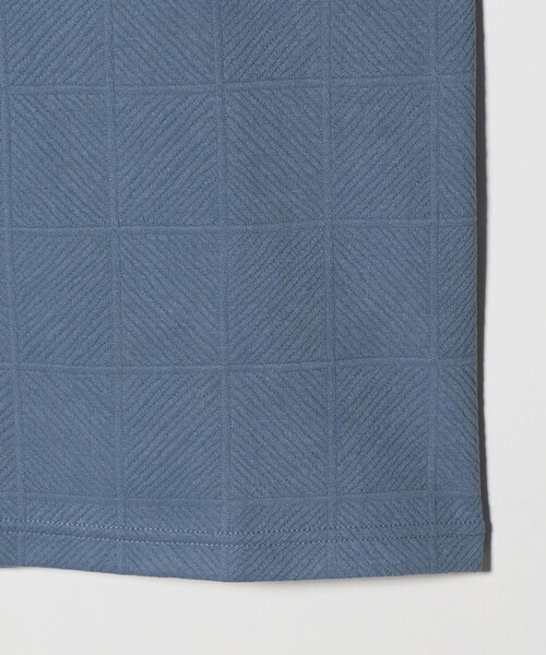 A DAY IN THE LIFE UNITED ARROWS(アデイインザライフユナイテッドアローズ)の「バウンシー タイルジャガード ジャストカットソー<A DAY IN THE LIFE>(Tシャツ/カットソー・メンズ・ホワイト/ライトブルー/ブラック・M/L/S)」の13枚目の写真