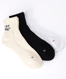 FREAK'S STORE | バックロゴ クォーターソックス(25.0-27.0cm対応)(ソックス/靴下)