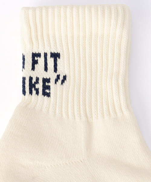 FREAK'S STORE（フリークスストア）の「バックロゴ クォーターソックス(25.0-27.0cm対応)（ソックス/靴下・メンズ・その他9・ONE SIZE）」の2枚目の写真