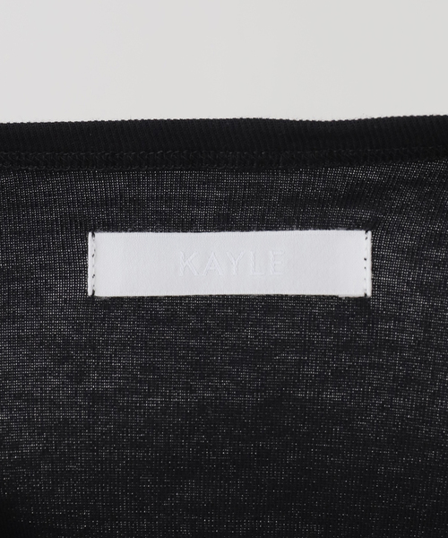 FRAMeWORK(フレームワーク)の「KAYLE/ケイル HIGH GAUGE RIB DETACHABLE タンクトップ(タンクトップ・レディース・ベージュ/ブラック・FREE)」の10枚目の写真