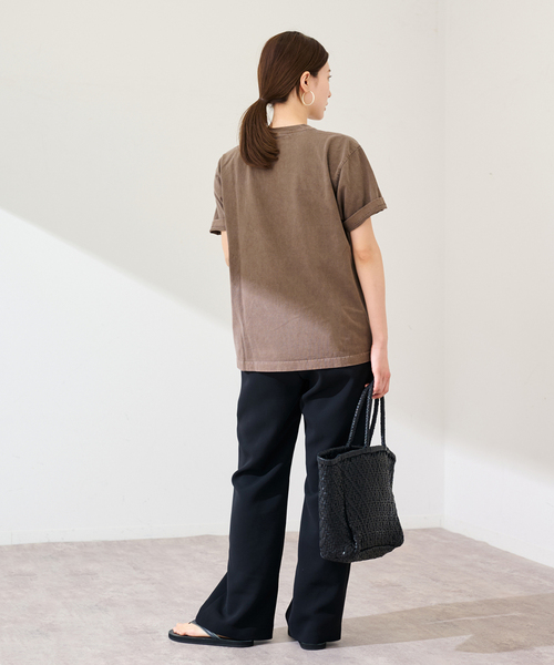 FRAMeWORK（フレームワーク）の「STUDIO ANIMALS 別注Animals Let（Tシャツ/カットソー・レディース・ネイビー/ブラウン/ライトグレー・FREE）」の13枚目の写真