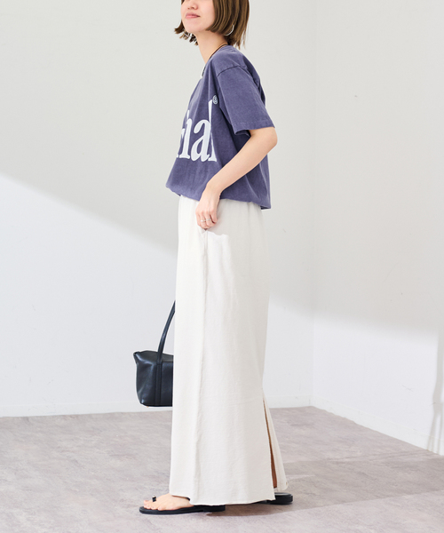 FRAMeWORK（フレームワーク）の「STUDIO ANIMALS 別注Animals Let（Tシャツ/カットソー・レディース・ネイビー/ブラウン/ライトグレー・FREE）」の20枚目の写真