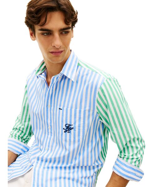 TOMMY HILFIGER(トミーヒルフィガー)の「ペーパータッチファンクラシックフィットシャツ(シャツ/ブラウス・メンズ・グレー・LARGE/X-LARGE/SMALL/MEDIUM)」の2枚目の写真