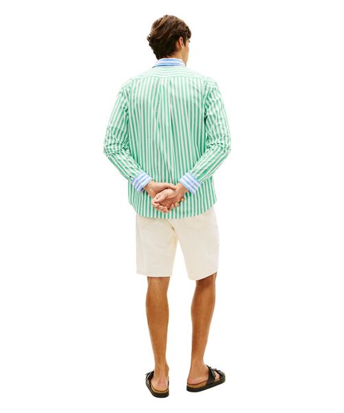 TOMMY HILFIGER(トミーヒルフィガー)の「ペーパータッチファンクラシックフィットシャツ(シャツ/ブラウス・メンズ・グレー・LARGE/X-LARGE/SMALL/MEDIUM)」の4枚目の写真