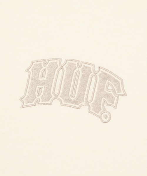 HUF(ハフ)の「CLASSIC ARCH WIDE CREW(Tシャツ/カットソー・メンズ・オフホワイト/イエロー/ブラック・S/XL/M/L)」の22枚目の写真