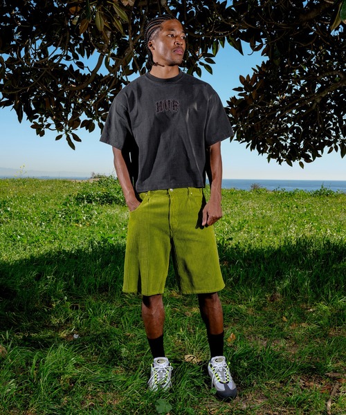 HUF(ハフ)の「CLASSIC ARCH WIDE CREW(Tシャツ/カットソー・メンズ・オフホワイト/イエロー/ブラック・S/XL/M/L)」の4枚目の写真