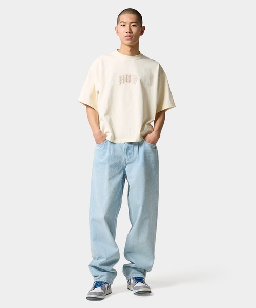 HUF(ハフ)の「CLASSIC ARCH WIDE CREW(Tシャツ/カットソー・メンズ・オフホワイト/イエロー/ブラック・S/XL/M/L)」の13枚目の写真