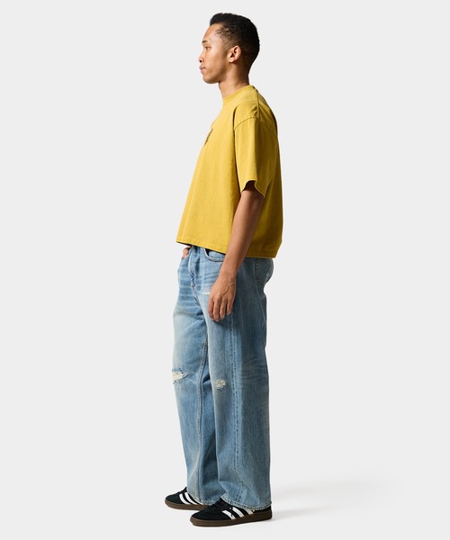 HUF(ハフ)の「CLASSIC ARCH WIDE CREW(Tシャツ/カットソー・メンズ・オフホワイト/イエロー/ブラック・S/XL/M/L)」の20枚目の写真