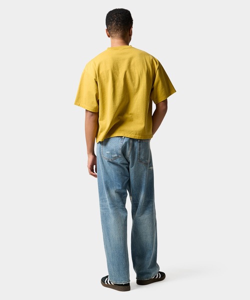 HUF(ハフ)の「CLASSIC ARCH WIDE CREW(Tシャツ/カットソー・メンズ・オフホワイト/イエロー/ブラック・S/XL/M/L)」の21枚目の写真