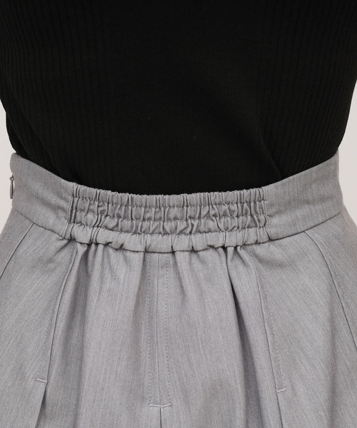 ROYAL PARTY（ロイヤルパーティー）の「ラインストーンタックプリーツミニスカパン（その他パンツ・レディース・グレー/ブラック/ピンク・FREE）」の13枚目の写真