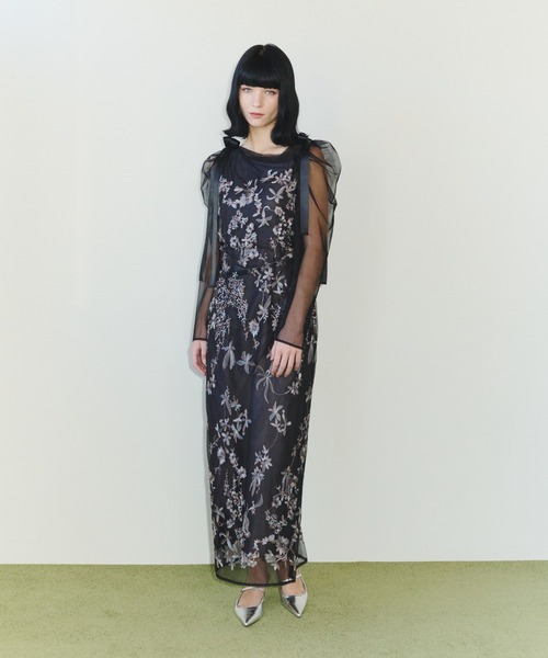 ANDRESD(アンドレスド)の「オーロラグラデーションドレス / aurora gradation dress(ドレス・レディース・ミント/ベージュ/ブルー/ブラック・L/M/S)」の21枚目の写真