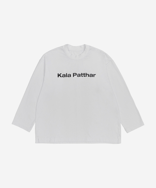 KALAPATTHAR（カラパタール）の「KP Signature Logo Loosefit Long Sleeve - WHITE（Tシャツ/カットソー・メンズ・その他・LARGE/X-LARGE/MEDIUM）」の6枚目の写真