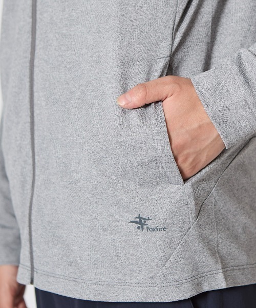 Foxfire(フォックスファイヤー)の「SCウィンドパスフルZIP(Tシャツ/カットソー・メンズ・ライトグレー/ネイビー・XL/L/M/S)」の5枚目の写真