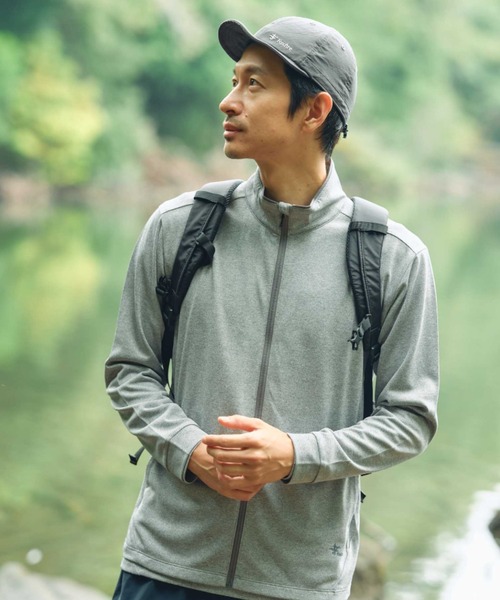 Foxfire(フォックスファイヤー)の「SCウィンドパスフルZIP(Tシャツ/カットソー・メンズ・ライトグレー/ネイビー・XL/L/M/S)」の4枚目の写真