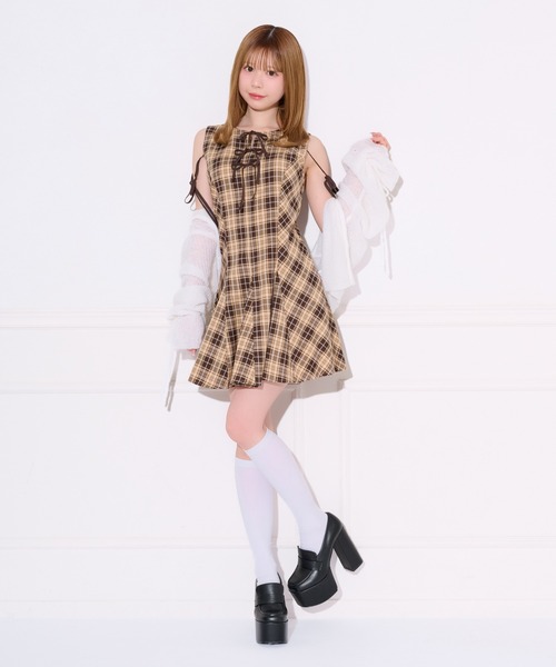 apres jour(アプレジュール)の「リボンデザインミニワンピース(ワンピース・レディース・ブラウン系その他/グレー/ブラック系その他・SMALL/MEDIUM/X-LARGE)」の17枚目の写真