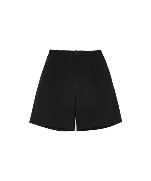 N.HOOLYWOOD TEST PRODUCT EXCHANGE SERVICE(N.ハリウッド テストプロダクト エクスチェンジサービス)の「TUCK HALF PANTS(その他パンツ・メンズ・ネイビー/ブルー/ブラック・40/38/36)」の1枚目の写真