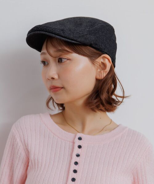 RETRO GIRL（レトロガール）の「ハンチング（ハンチング/ベレー帽・レディース・ブラック系その他/ベージュ/ブラック・ONE SIZE）」の15枚目の写真