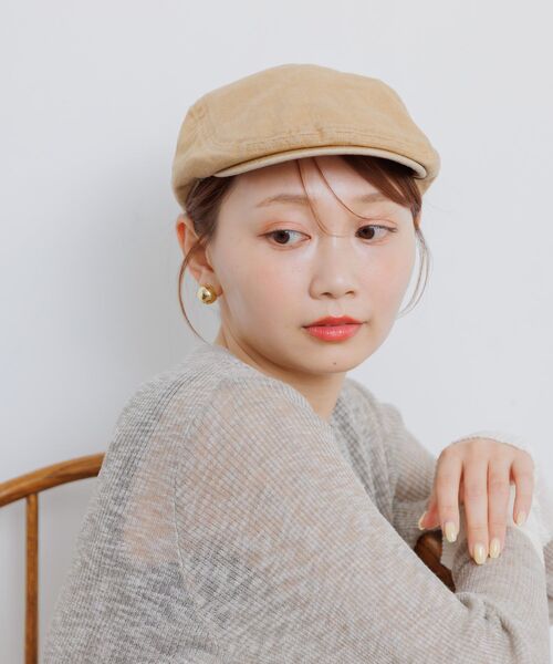 RETRO GIRL（レトロガール）の「ハンチング（ハンチング/ベレー帽・レディース・ブラック系その他/ベージュ/ブラック・ONE SIZE）」の20枚目の写真