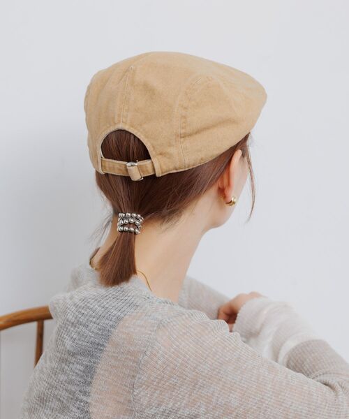 RETRO GIRL（レトロガール）の「ハンチング（ハンチング/ベレー帽・レディース・ブラック系その他/ベージュ/ブラック・ONE SIZE）」の21枚目の写真