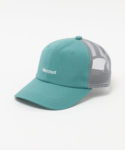 MARMOT(マーモット)の「<Marmot>メッシュ キャップ / キッズ(キャップ・キッズ・ブラック/ターコイズブルー系・FREE)」の4枚目の写真