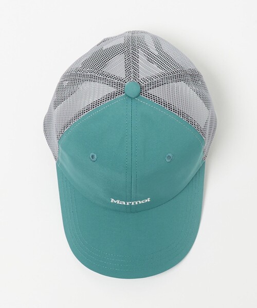 MARMOT(マーモット)の「<Marmot>メッシュ キャップ / キッズ(キャップ・キッズ・ブラック/ターコイズブルー系・FREE)」の8枚目の写真