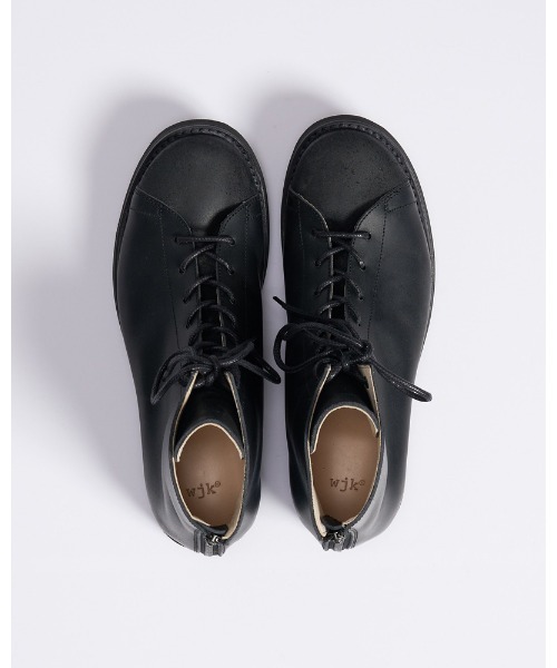 wjk(ダヴルジェイケイ)の「modern lineman boots(ブーツ・メンズ・ブラック・43/42/41)」の5枚目の写真