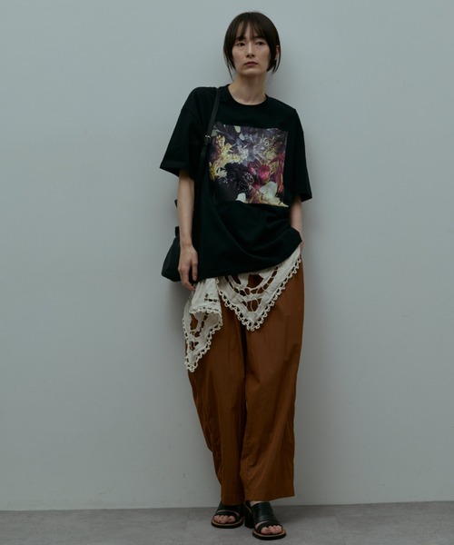 flaeu(フラユ)の「Mini Drawstring 2Way Bag(ハンドバッグ・レディース・ブラック/アイボリー/ブラウン・FREE)」の17枚目の写真