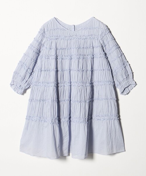 Pheeta(フィータ)の「【一部別注】<Pheeta>Billie チュニックブラウス / 015C-40(シャツ/ブラウス・レディース・ライラック/ダークブラウン/ライトブルー/ネイビー/ホワイト・FREE)」の6枚目の写真