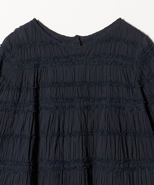 Pheeta(フィータ)の「【一部別注】<Pheeta>Billie チュニックブラウス / 015C-40(シャツ/ブラウス・レディース・ライラック/ダークブラウン/ライトブルー/ネイビー/ホワイト・FREE)」の10枚目の写真