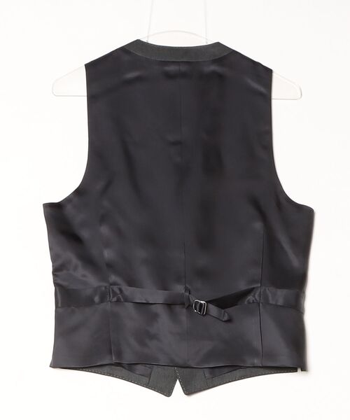 Paul Smith(ポールスミス)の「ファインメリノツイル 6Bベスト / 553004 790NN(スーツベスト・メンズ・ダークグレー/ブラック・LARGE/MEDIUM/L2/X-LARGE)」の12枚目の写真