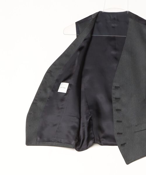 Paul Smith(ポールスミス)の「ファインメリノツイル 6Bベスト / 553004 790NN(スーツベスト・メンズ・ダークグレー/ブラック・LARGE/MEDIUM/L2/X-LARGE)」の13枚目の写真