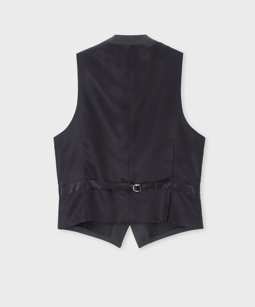 Paul Smith(ポールスミス)の「ファインメリノツイル 6Bベスト / 553004 790NN(スーツベスト・メンズ・ダークグレー/ブラック・LARGE/MEDIUM/L2/X-LARGE)」の5枚目の写真