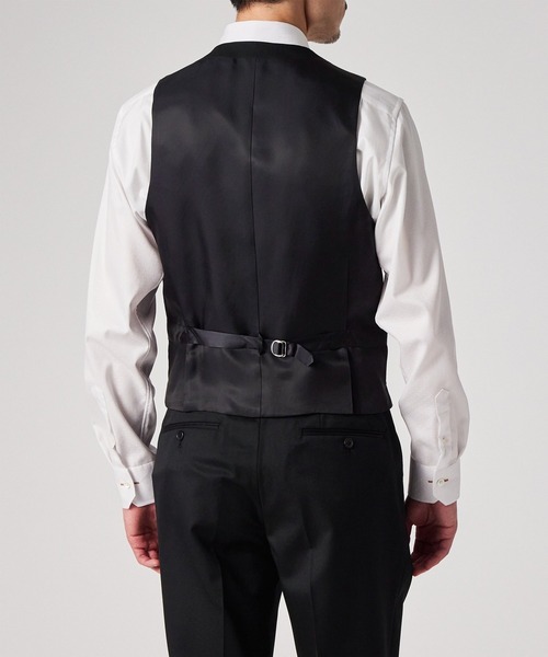 Paul Smith(ポールスミス)の「ファインメリノツイル 6Bベスト / 553004 790NN(スーツベスト・メンズ・ダークグレー/ブラック・LARGE/MEDIUM/L2/X-LARGE)」の8枚目の写真