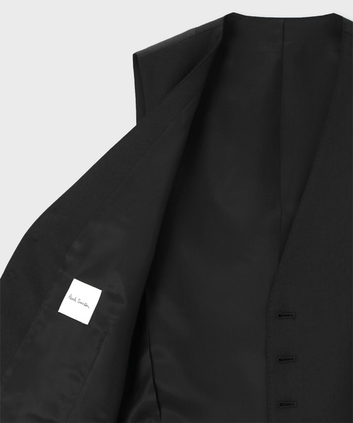 Paul Smith(ポールスミス)の「ファインメリノツイル 6Bベスト / 553004 790NN(スーツベスト・メンズ・ダークグレー/ブラック・LARGE/MEDIUM/L2/X-LARGE)」の9枚目の写真