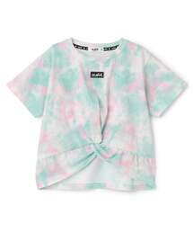 X-girl Stages | 【人気商品再入荷】【直営店で取り扱い無し】ヘムノットタイダイ半袖Tシャツ(Tシャツ/カットソー)