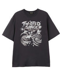 TWIST SPACE 半袖Tシャツ (VS0226) チャコール
