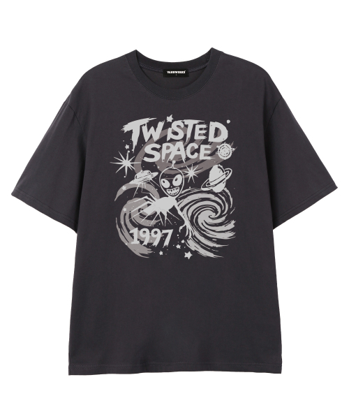 VANNWORKS（バンワークス）の「TWIST SPACE 半袖Tシャツ (VS0226) チャコール（Tシャツ/カットソー・メンズ・その他・SMALL/MEDIUM/LARGE/XX-LARGE/X-LARGE）」の3枚目の写真