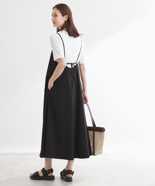 Reflect（リフレクト）の「【UVカット】ラッシュガードワンピース（ワンピース・レディース・ブラック・00）」の7枚目の写真