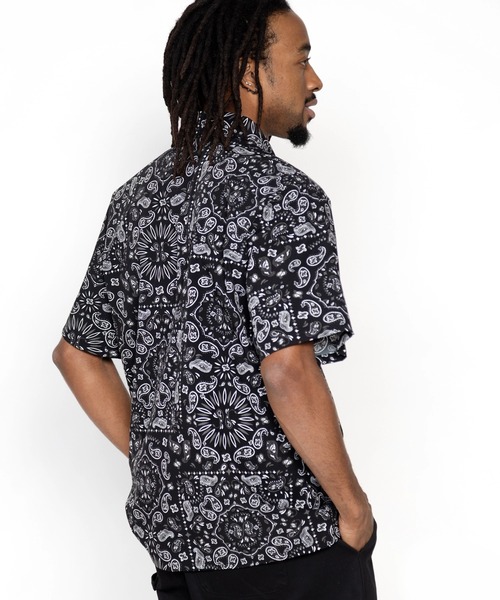 COOKMAN(クックマン)の「Cookman クックマン ワークシャツ Work Shirts Short Sleeve Light Leopard Beige(シャツ/ブラウス・メンズ・ベージュ/ブラック・MEDIUM/LARGE)」の21枚目の写真