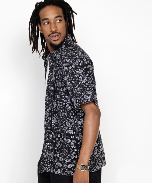 COOKMAN(クックマン)の「Cookman クックマン ワークシャツ Work Shirts Short Sleeve Light Leopard Beige(シャツ/ブラウス・メンズ・ベージュ/ブラック・MEDIUM/LARGE)」の22枚目の写真